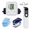 Aparato Para Checar La Presion Kit Termometro Y Oximetro Color