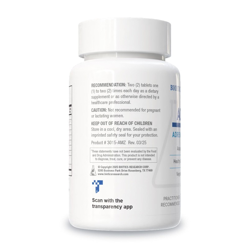 Biotics Research ADHS Adrenal Support, Supports Normal Cortisol Levels, Antioxidant
