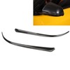 2pcs Side Rearview Mirror Trim ABS Carbon Fiber Color Wing