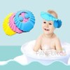 Funny Baby Shampoo Cap with Ear Protectors Ear Protection Shampoo Cap - Pink 5ea