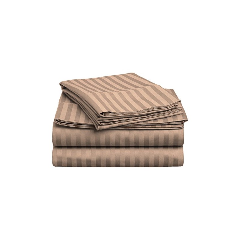 Superior 400 Thread Count Combed Cotton, 3-Piece Bed Sheet and