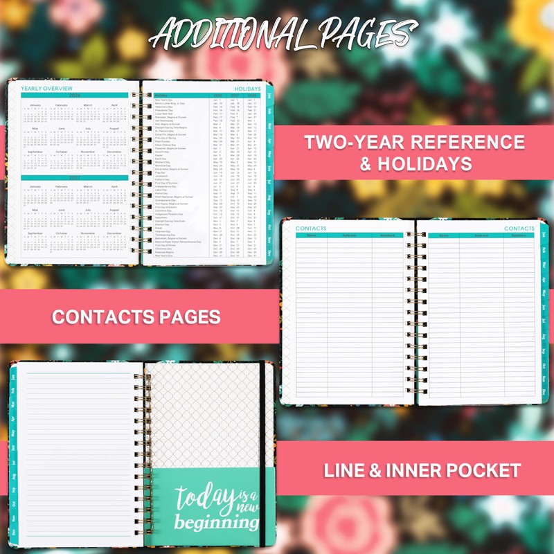 2026 Planner - Calendar/Planner 2026, JAN 2026 - DEC 2026,