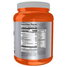 NOW Sports Nutrition, Plant Protein Complex 22 Grams, Chocolate Mocha Powder, 2-Pound