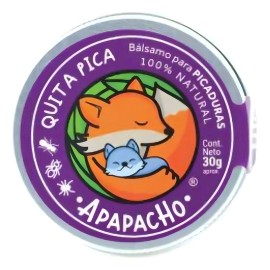 Balsamo Picadura Quita Pica Niños Y Adultos Apapacho 30g