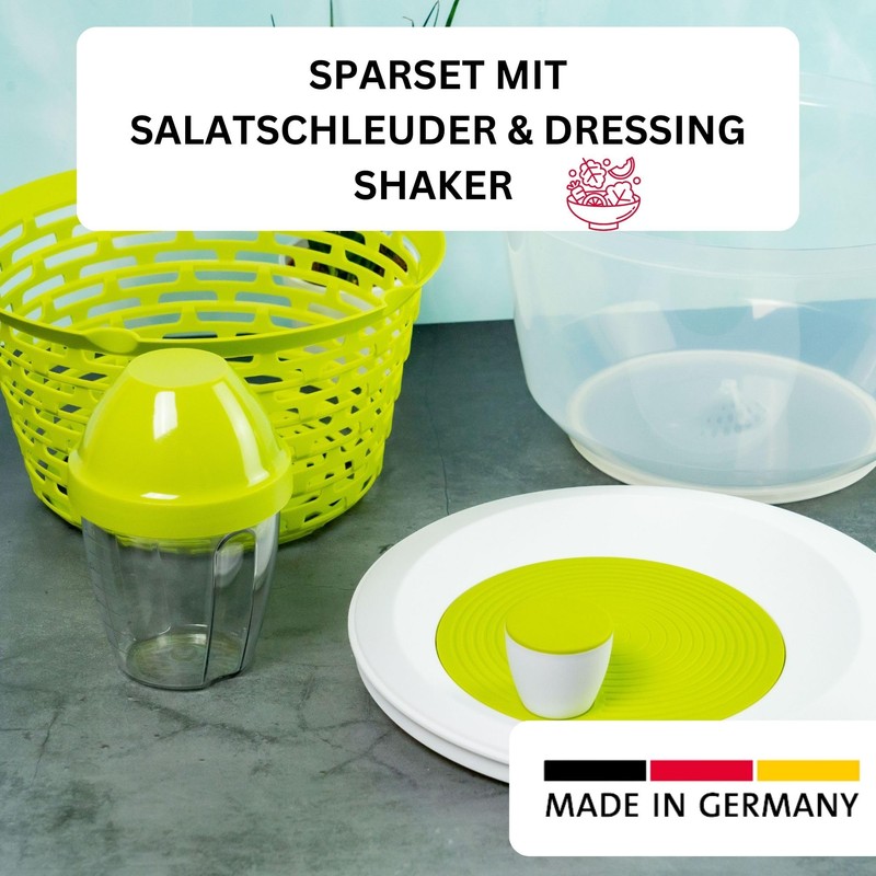 Westmark Salad set: 1 salad spinner, 4.4 litres + 1