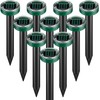 Mole Repellent Solar Powered Snake Repellent Ultrasonic, Groundhog Repeller