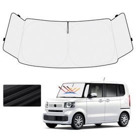 Cartist Innovative Honda New N-BOX JOY JF5/6 Type Front Sun Shade N Box Joy n Box 3rd Generation 2023.10 ~ Current Windshield Sunshade Shade Curtain Multi Sun Shade Shade Shade for Car Specific Car