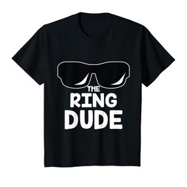 Kids The Ring Dude T-Shirt | Cute Boys Wedding Ring Bearer Tee T-Shirt
