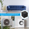 PATIKIL Rubber Anti-Vibration Pads, 4 Pcs Square Vibration Isolation Mats