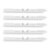 5pcs Ophthalmic PD Ruler Clear Data Marking Smoothing Edges Pupillary