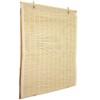 Red Lantern Matchstick Cordless Window Shade - Natural 48" W