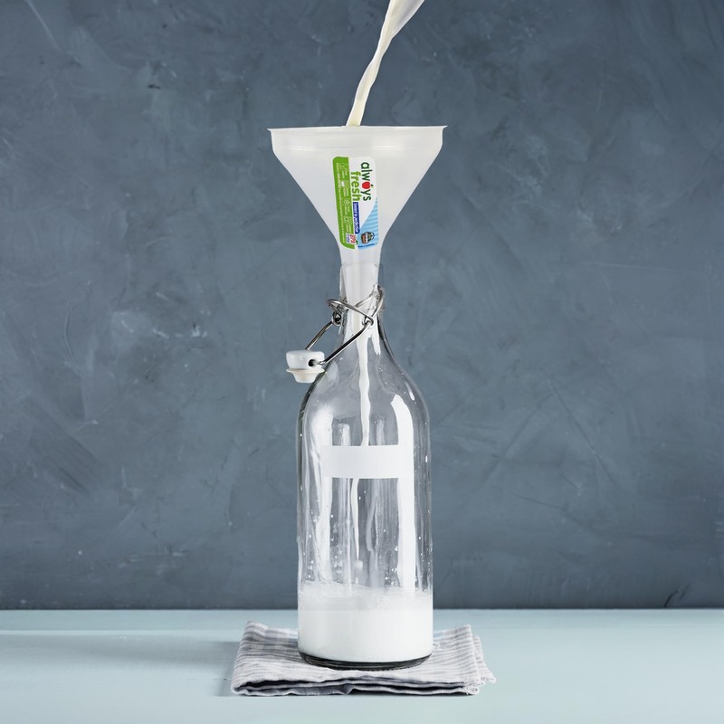 Small Funnel - Natural - Clear - Food Storage, Portion