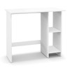 IFANNY Computer Desk, 31.5’’ Writing Desk with Storage Shelves, Kids