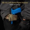 UniPro GB-95 Left-Hand Universal Tactical Holster, MC Pattern, 500D Nylon