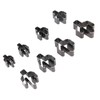 8pcs Leather Shape Punch Cutter Mold High Carbon Steel Hollow