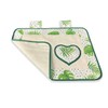 Green Fabric Oven Cover