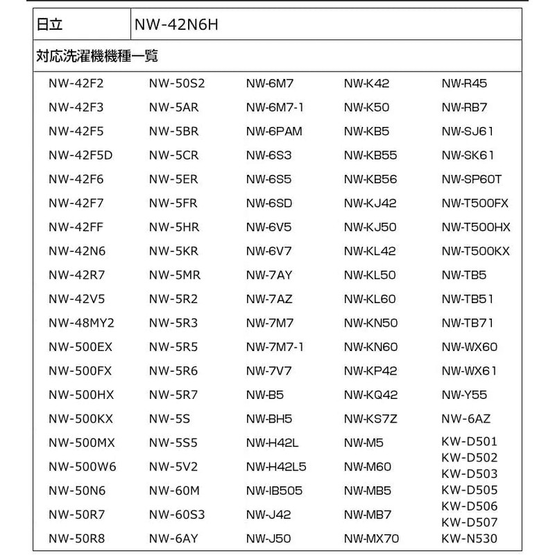 ISTORA Hitachi Washing Machine Lint Filter NW-42N6 513 Eligible Invoice