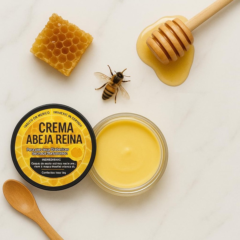 Queen Coffe Crema Para Cara Cera Abeja Reina 60 gr