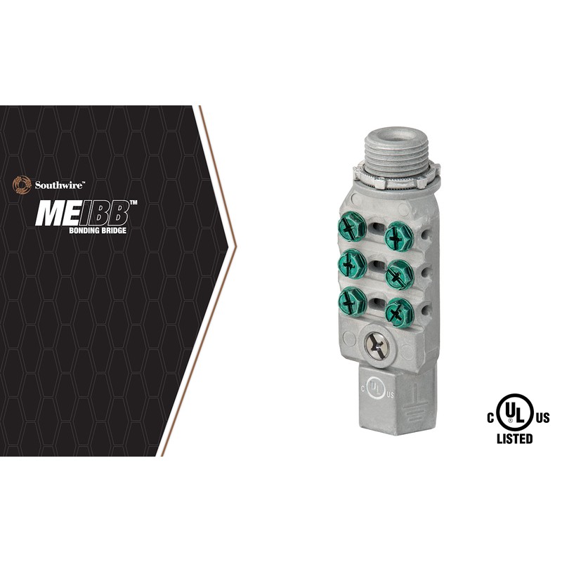 Southwire MEIBB 1/2 in. Inline Intersystem Bonding Bridge Connector