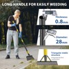 Snow Ice Scraper, 60" Long Handle Heavy Duty Garden Flat