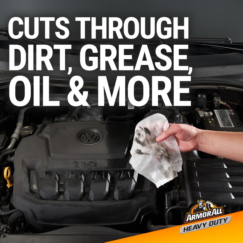 Armor All Heavy Duty Car Cleaning Wipes , Car Wipes