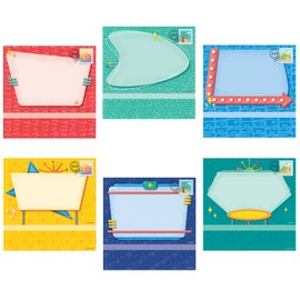 Creative Teaching Press Mid Century Mod Postcards 6" Cut-Outs (8223)