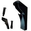 Motorcycle Helmet Wall Mount, Slim Flush Design with Key Hooks,