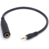 DC 3.5mm to 6.35mm Mono Cable - 6.35mm 1/4 inch