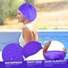 Purple Oversized Swimming Cap - English Long Bag, Extra Large