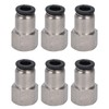 Female Straight Pneumatic Connecter Straight Pneumatic Quick Fitting Air Line