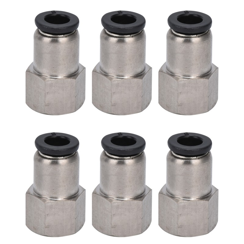 Female Straight Pneumatic Connecter Straight Pneumatic Quick Fitting Air Line