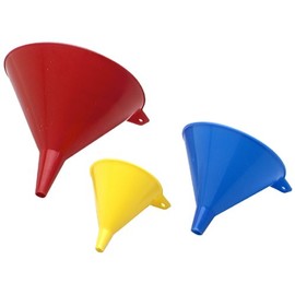 Blitz 05068 3-Piece Plastic Funnel Set