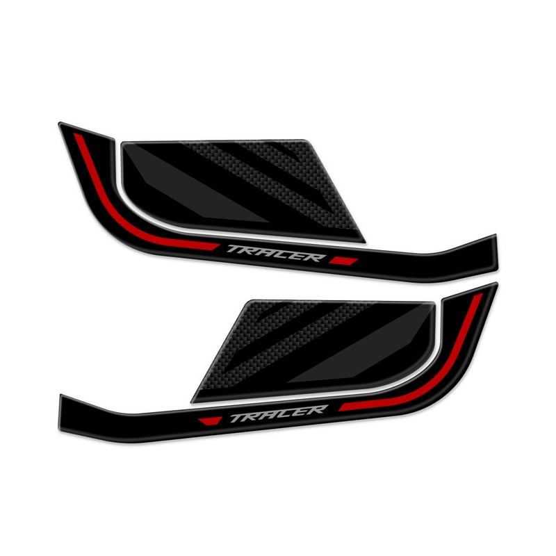 Az Graphishop 3D-Aufkleber aus Harz, kompatibel mit Yamaha Tracer 9
