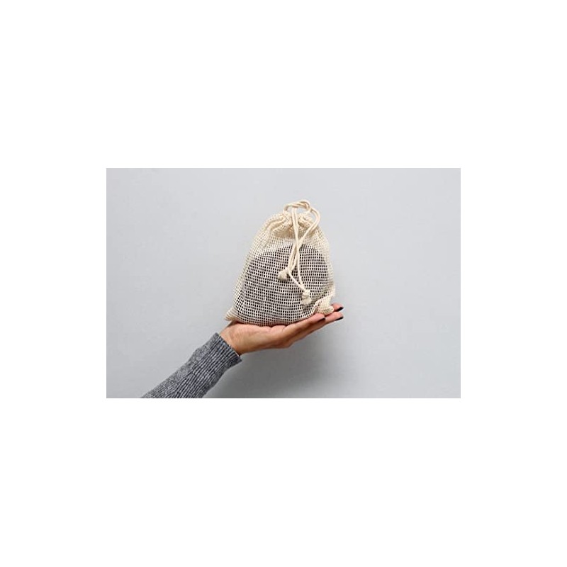 Woodlife® - Paquete de 16 Pads Desmaquillantes de Bambú y