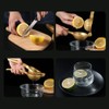 Zinc Alloy Manual Lemon Squeezer Citrus Orange Fruit Press Juicer