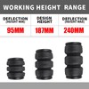ZHSYMX Universal Air Suspension Spring Triple Bellow Standard 2600 lb