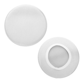 uxcell Round Bar Stool Covers, 2 Pack Round Seat Cover Dia.11-14", High Stretchy Circle Stool Cover for Chairs Stool Slipcovers, White