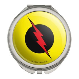 The Flash Reverse Flash Logo Compact Travel Purse Handbag Makeup Mirror