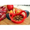 Voarge Apple Fruit Cutter, Ergonomic Rubber Grip Handle, 8-Blades, ABS