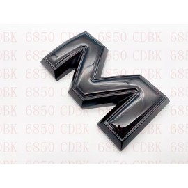 Auto Rear GMC Gloss Black OVERLAY Emblem Badge Fit 2023+ GMC Canyon