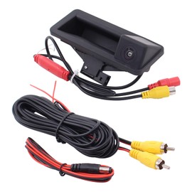 ApplianPar Trunk Handle Rearview Backup Camera for 318i 320i 330e 328d 328i 330i 335i 530e 520i 528i 530i 535i 540i 535d 540d 550i GT xDrive