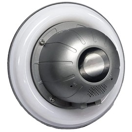 1080p HD Wi-Fi Indoor/Outdoor Waterproof Night Vision E26 LED Security Floodlight Camera (Model 2)