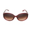 Salvatore Ferragamo SF683SA Sunglasses, pearl red/brown gradient