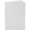 Notebook, A5 15x21 cm, white, 1 pc