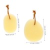 VICASKY 2pcs Bath Scrubber Exfoliating Body Sponge for Shower Lightweight