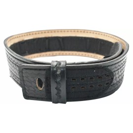 SAFARILAND BASKET WEAVE 4 STITCH MODEL 942 SIZE 30 BUCKLELESS CONTOURED