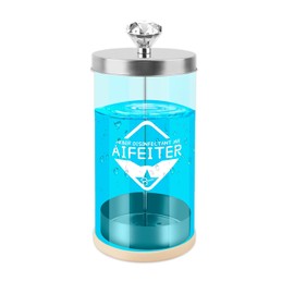 Barber Disinfectant Jar (30 oz) With Stainless Steel Tray and Removable Basket - Sterilizing Container for Salon or Nail Spa Tools