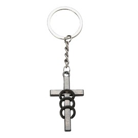 Fashion Cross Keychain for Men Women Bible Christian Birthday Gifts for Her Him Gift for Sister Brother Graduation Gifts for Son Daughter Faith Based Gift Key Chains for Car Keys Catholic Present