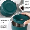Hanlongyu Smokeless Ashtray for Outside Patio Waterproof, Stainless Steel Metal