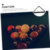 Gatuida Mini Billiard Rack Triangle Durable Pool Balls Organizer for
